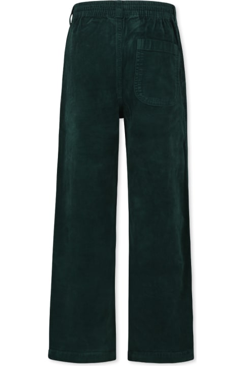 Homeware Ralph Lauren Green Pants For Boy With Iconic Pony
