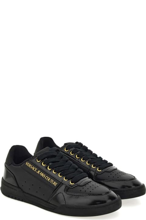 Homeware Versace Jeans Couture Versace Jeans Couture Black Low Top Sneakers