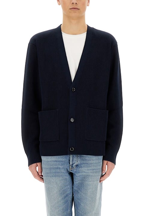 Lardini Sweaters for Men Lardini Organic Cotton Cardigan