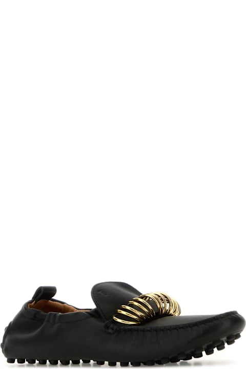 Tod's for Women Tod's Black Leather Loafers