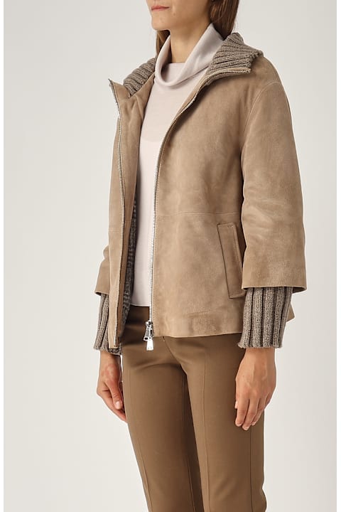 The Jackie Leather معاطف وجواكت لـ السيدات The Jackie Leather Ixia Leather Jacket