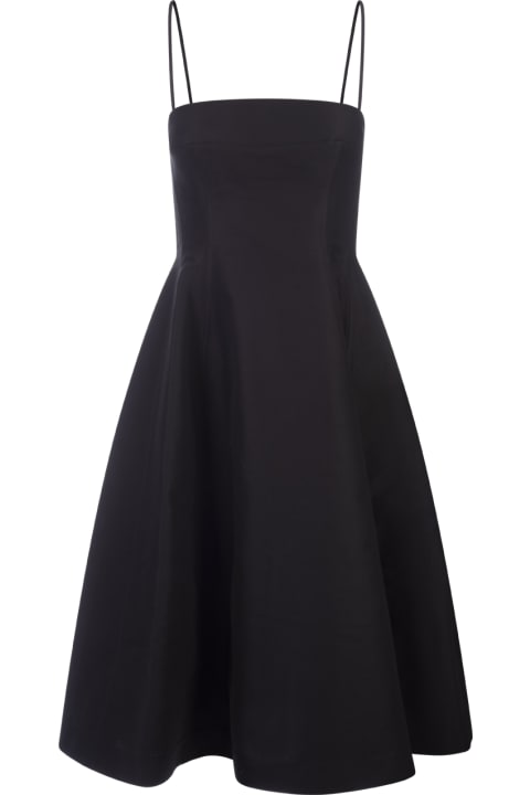 Clothing for Women Marni Black Flared Midi Dress