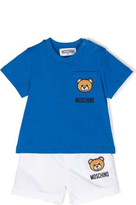 Sale for Baby Boys Moschino Completo Con Logo