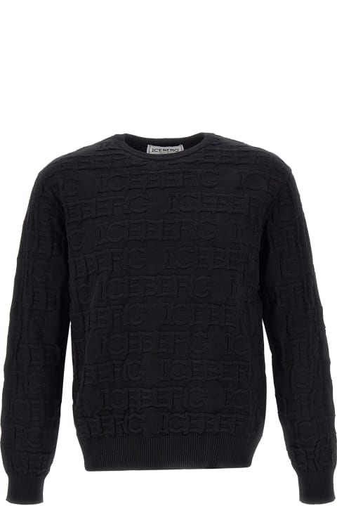 Fashion for Men Iceberg Stretch Cotton Blend Sweater