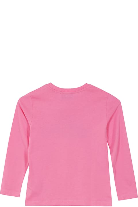Moschino T-Shirts & Polo Shirts for Girls Moschino Tshirt Addition Manica Lunga