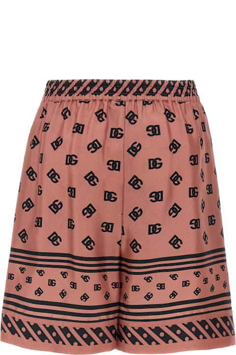 Dolce & Gabbana Pants & Shorts for Women Dolce & Gabbana Silk Bermuda Shorts