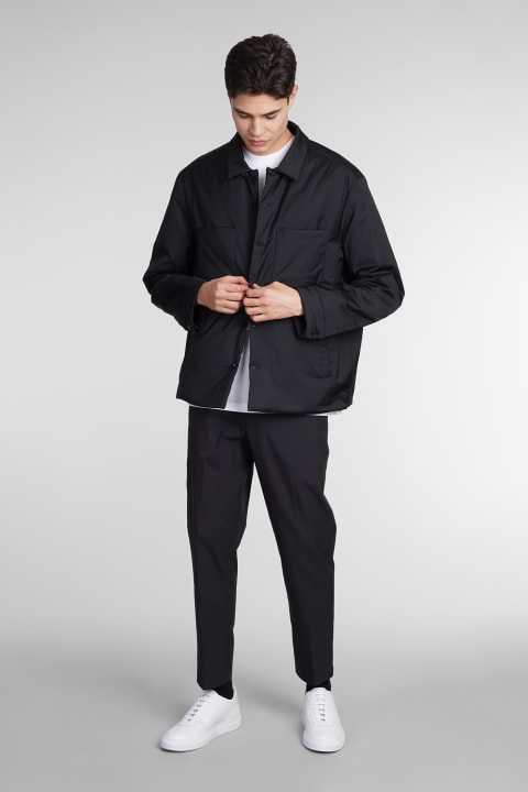 Neil Barrett for Men Neil Barrett Casual Jacket In Black Polyester