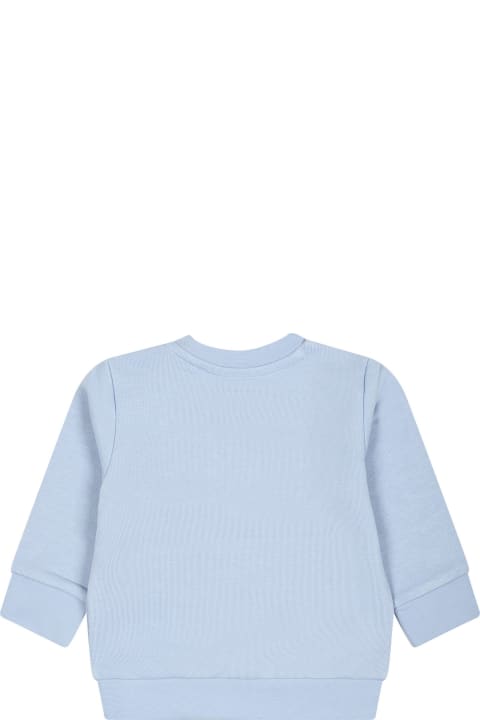 Sweaters & Sweatshirts for Baby Girls Hugo Boss Round Neck Sweatshirts Celeste
