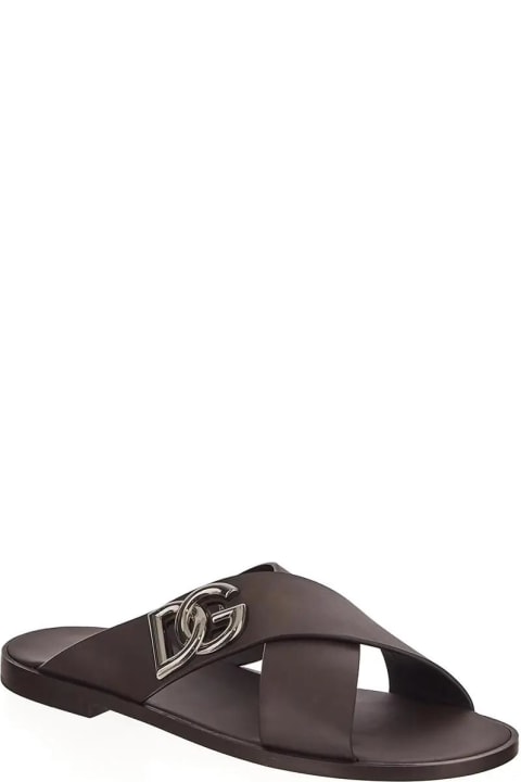 Dolce & Gabbana Other Shoes for Men Dolce & Gabbana Leather Sandals