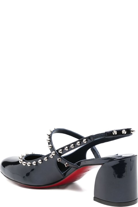 Homeware Christian Louboutin Janispikes Leather Pumps