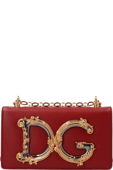 ウィメンズ Dolce & Gabbanaのショルダーバッグ Dolce & Gabbana 'dg Girl Mini Crossbody Bag