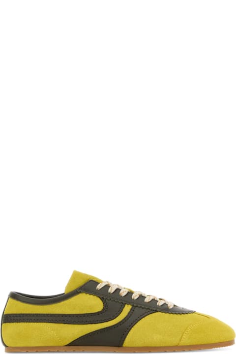 Homeware Dries Van Noten Two-tone Suede Sneakers