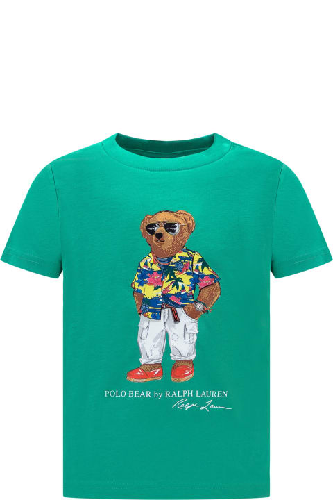 Fashion for Boys Polo Ralph Lauren Polo Bear T-shirt