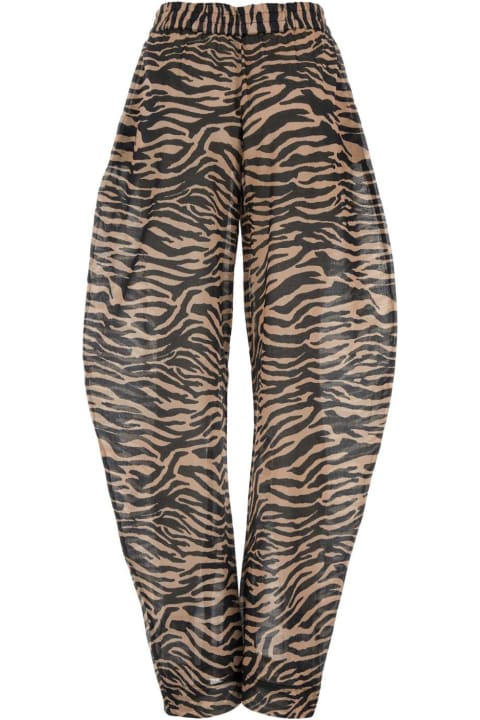 The Attico Pants & Shorts for Women The Attico Printed Cotton Pant