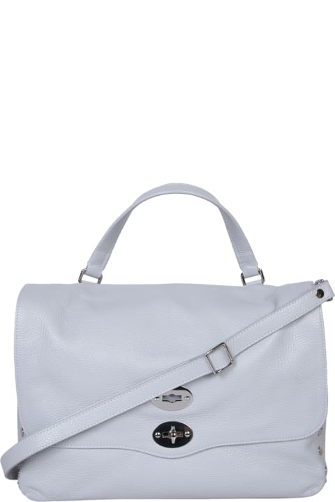 Fashion for Women Zanellato Postina Daily M Light Grey Leather Bag