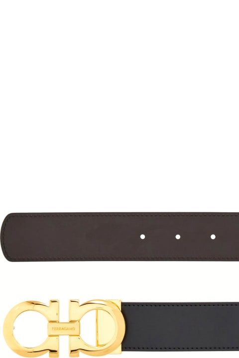 Ferragamo Belts for Men Ferragamo Reversible And Adjustable Gancini Belt
