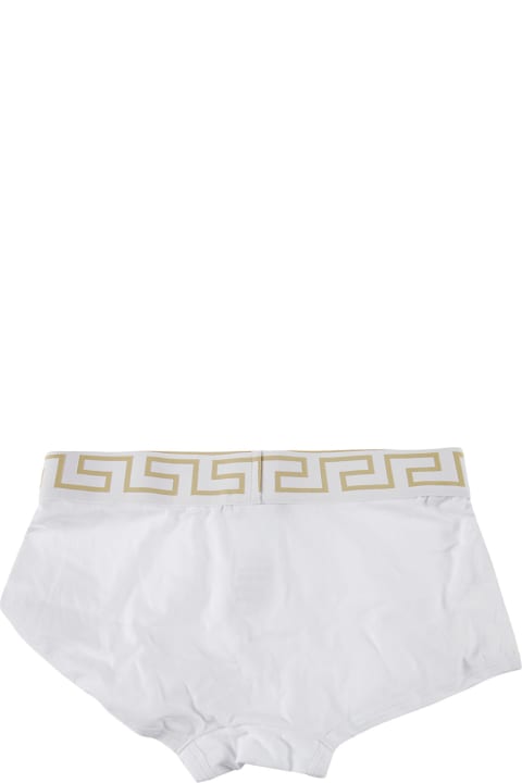 Versace Underwear for Men Versace Low Rise Logo Boxer Shorts