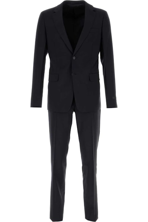 Homeware Prada Midnight Blue Wool Blend Suit