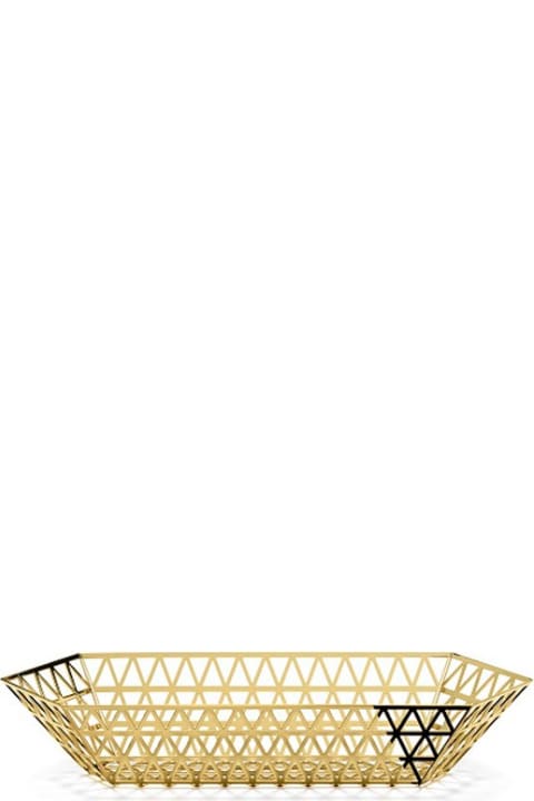 メンズ Ghidini 1961の財布 Ghidini 1961 Tip Top - Limousine Tray Polished Gold