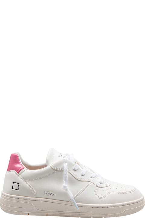 D.A.T.E. Shoes for Women D.A.T.E. Sneakers Court Eco Color White And Pink