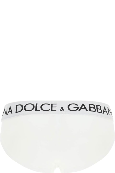 Dolce & Gabbana Swimwear for Men Dolce & Gabbana Logo Band Underwear Brief