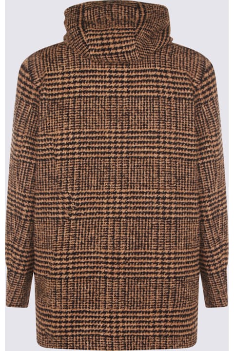 Homeware Herno Brown And Black Coat