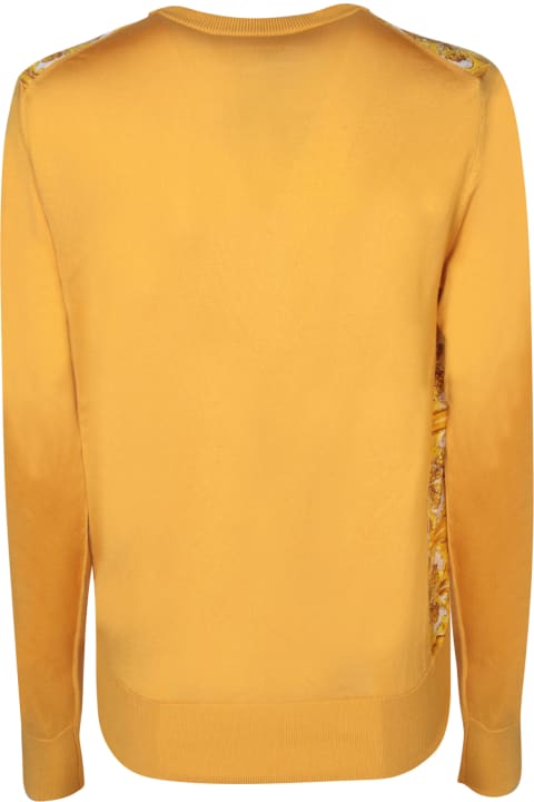 Fleeces & Tracksuits for Women Dolce & Gabbana Maiolica Yellow Sweater