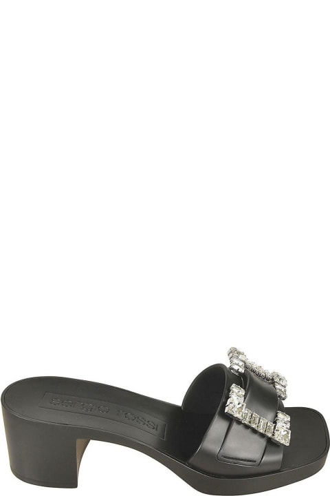 Sergio Rossi Shoes for Women Sergio Rossi Sr Jelly Slip-on Buckled Mules