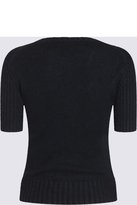 Khaite Sweaters for Women Khaite Blue Navy Wool Knitwear