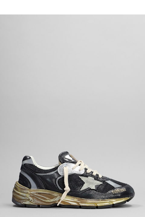 Golden Goose for Men Golden Goose Running Sneakers In Black Synthetic Fibers
