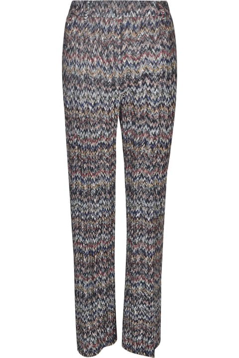 Missoni for Women Missoni Zig-zag Patterned Crop Trousers