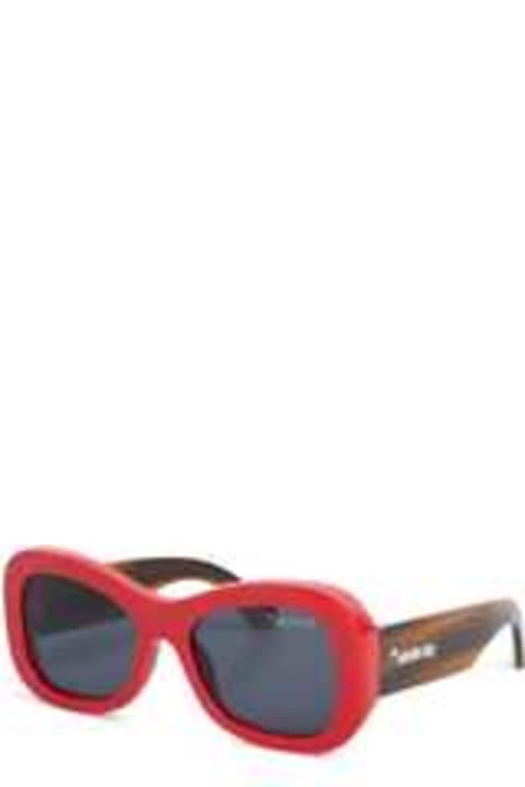 Eyewear for Women Off-White AF PABLO SUNGLASSES RED DARK G Sunglasses