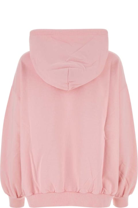 Fleeces & Tracksuits for Women Versace Pink Cotton Sweatshirt