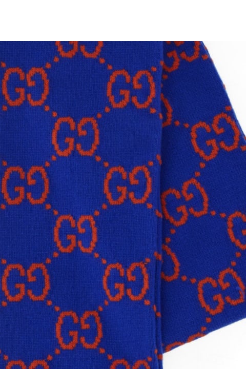 Fashion for Kids Gucci Gg Jacquard Scarf