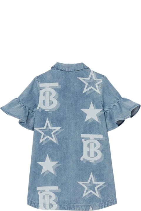 Fashion for Girls Burberry Blue Denim Dress Girl