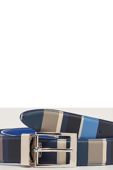 Gallo for Men Gallo Cintura Accorciabile Reversibile Belt