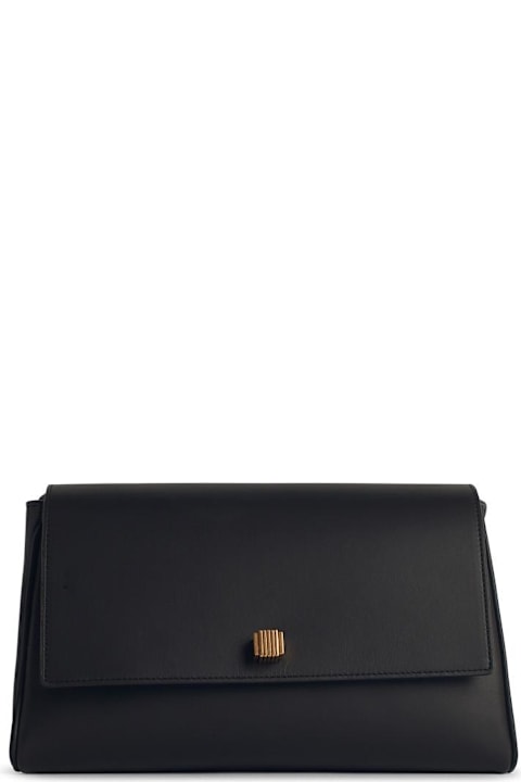 Khaite Bags for Women Khaite 'cate' Black Leather Crossbody Bag