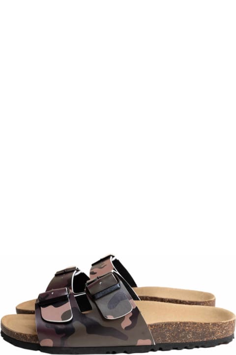 Homeware MC2 Saint Barth Cork Sandals Camouflage Print