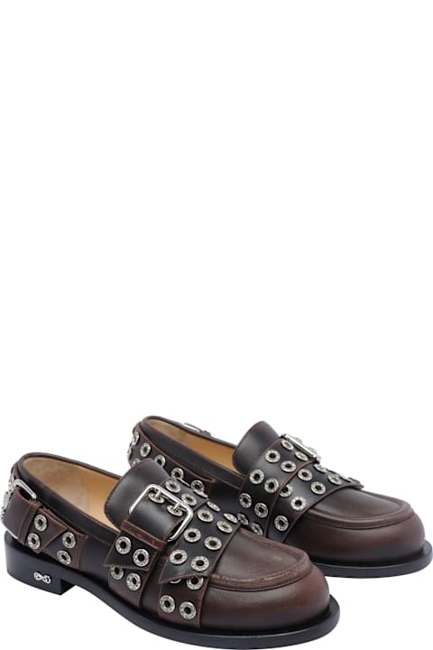 Homeware Mach & Mach Buckle Belt Vintage Loafers