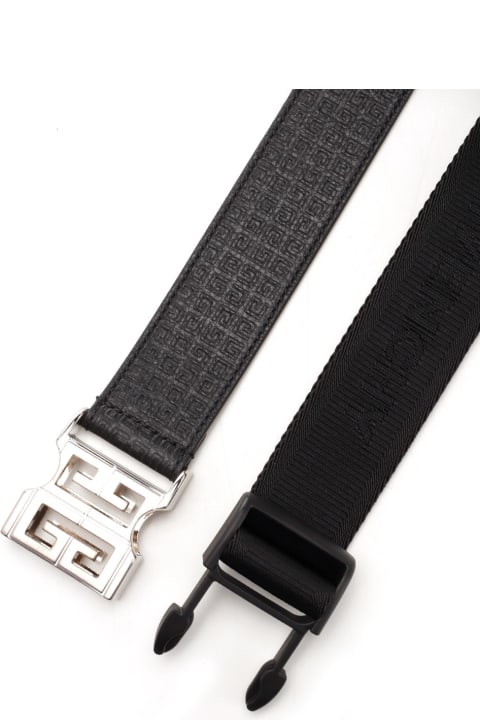 Belt In Micro 4g Leather