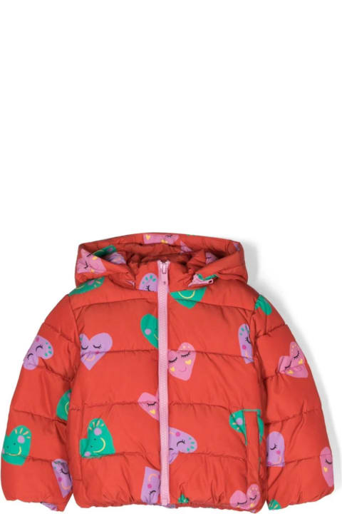 Stella McCartney Kids Stella McCartney Kids Hearts Hooded Down Jacket