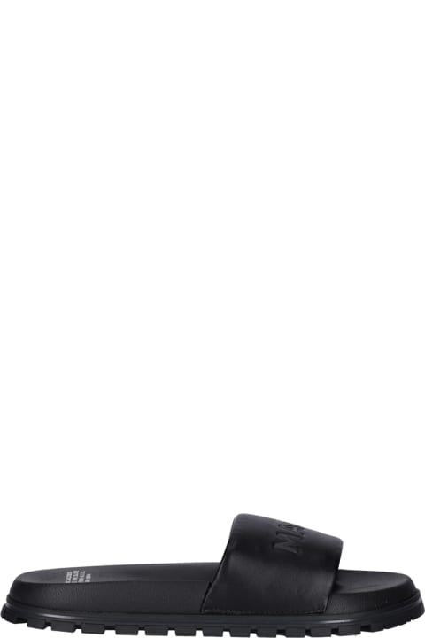ウィメンズ新着アイテム Marc Jacobs Slide Sandals 'the Leather'