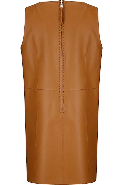 Desa 1972 Clothing for Women Desa 1972 Leather Mini A-line Dress