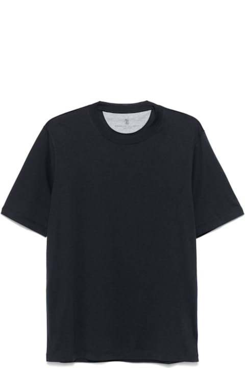 メンズ Brunello Cucinelliのトップス Brunello Cucinelli Crew Neck T-shirt