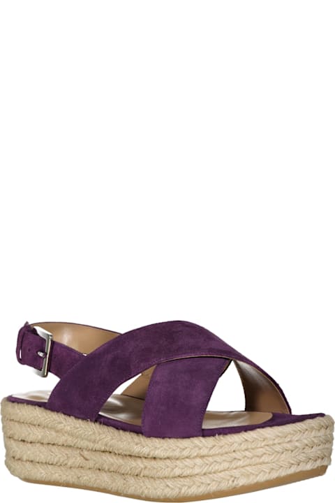Homeware Sergio Rossi Leather Espadrilles