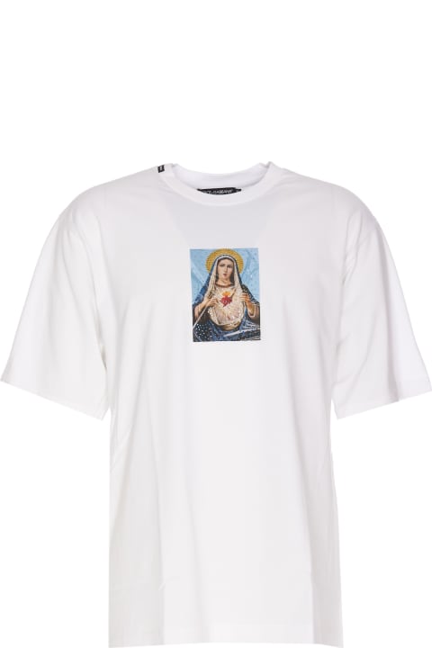 メンズ Dolce & Gabbanaのウェア Dolce & Gabbana Printed T-shirt With Termostrass