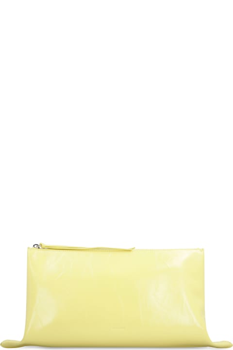 Jil Sander Clutches for Women Jil Sander Leather Clutch