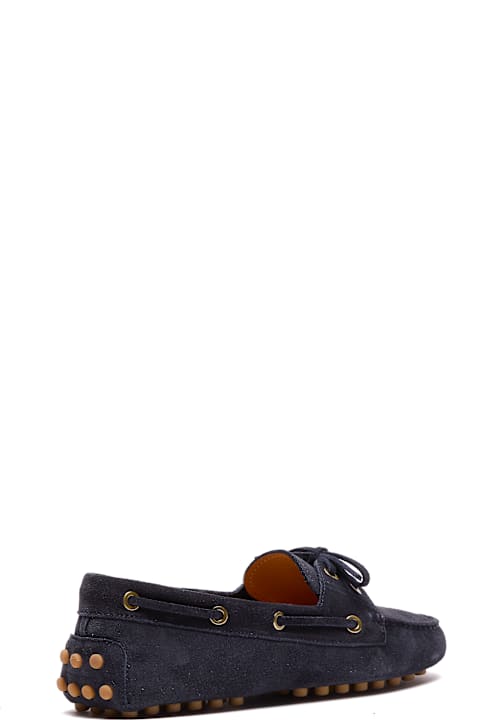 Tod's Gommino Suede Boat Loafers