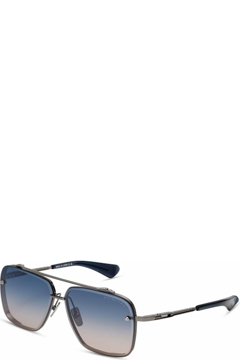 Dita لـ Kids Dita Mach-six - Antique Silver / Raw Titanium Sunglasses