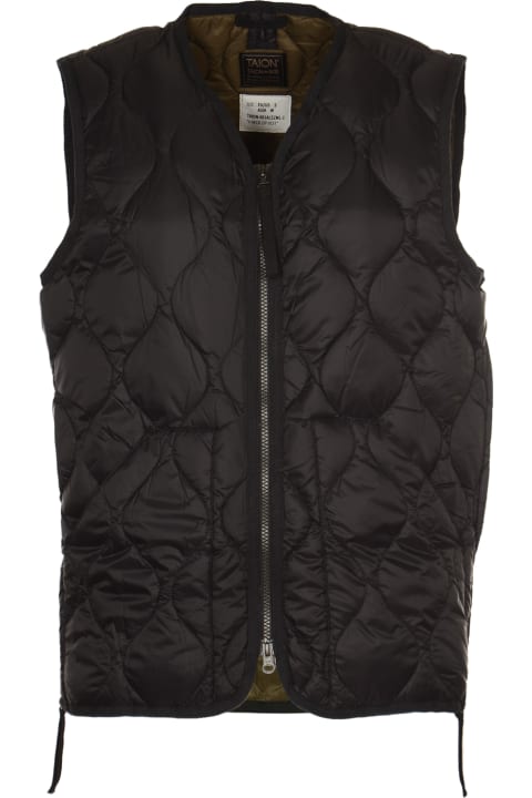 Taion Coats & Jackets for Men Taion Quilted Zipped Vest